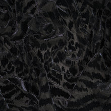 Load image into Gallery viewer, 58/60" Tiger Pattern Nylon/Polyester/Spandex Knit Velvet Burn Out P/D Sheer Fabric by the Yard/YU-2951