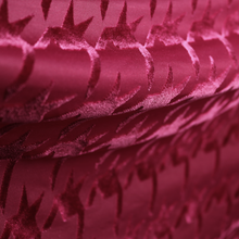 Load image into Gallery viewer, 58/60" hound's-tooth check Pattern N/P Span Velvet Burn Out P/D Fabric by the Yard