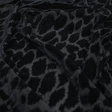 Load image into Gallery viewer, 58/60" Leopard Pattern Nylon/Polyester/Spandex Knit Velvet Burn Out P/D Sheer Fabric by the Yard/YU-2993