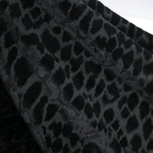 Load image into Gallery viewer, 58/60" Leopard Pattern Nylon/Polyester/Spandex Knit Velvet Burn Out P/D Sheer Fabric by the Yard/YU-2993