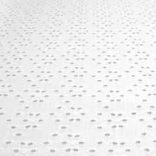 Load image into Gallery viewer, Flower Lochstickerei Knit Fabric by the Yard, Polyester/Spandex Eyelet Jacquard, 58-60" 168GSM