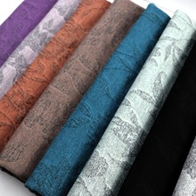 Load image into Gallery viewer, 8 Colors Flower Patterned Poly Span Jacquard Fabric