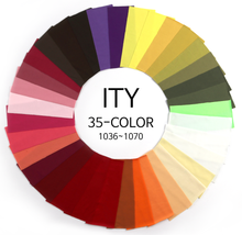 Load image into Gallery viewer, Color #1036-#1070(Total 145 colors) 60" 2-way Stretch ITY Knit Jersey Polyester Spandex Fabric by the Yard