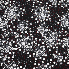 Load image into Gallery viewer, 58/60" 200GSM Bubble design Printed Polyester/Spandex ITY Knit Jersey Fabric with Puff by the Yard