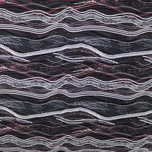 Load image into Gallery viewer, 2 Color 58/60" 200GSM Wave design ITY Knit Fabric with Puff by the Yard