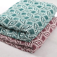 Load image into Gallery viewer, 58-60" Geometric Pattern 200GSM Polyester/Spandex ITY Knit Jersey Fabric with Puff by the Yard
