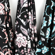 Load image into Gallery viewer, 58-60" Lotus Flower Polyester/Spandex ITY Knit Jersey Fabric with Puff by the Yard