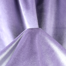 Load image into Gallery viewer, 57" 250GSM Purple&Black Polyester/Spandex Knit Velvet Fabric by the Yard