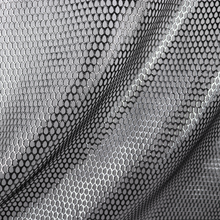 Load image into Gallery viewer, 56/58" Honey Comb Mesh High Foil Fabric by the Yard