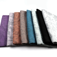 Load image into Gallery viewer, 8 Colors Flower Patterned Poly Span Jacquard Fabric