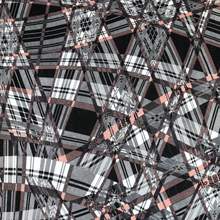 Load image into Gallery viewer, 58/60" 190GSM 5 Colors Check Pattern Printed Polyester/Single Spandex Knit Jacquard with Ebroidery Fabric by the Yard