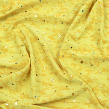 Load image into Gallery viewer, 58-60" 2-color Speckled Design Polyester Single Spandex Knit Jacquard Fabric with Spangles by the Yard