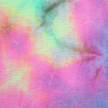 Load image into Gallery viewer, 58/60" Multi-Colored Soft Tie-Dyed Knit T/R Terry Fabric for Hoodie by the Yard