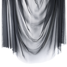Load image into Gallery viewer, 58/60" 70GSM Black Polyetser/Spandex Knit Mesh Fabric by the Yard