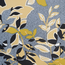 Load image into Gallery viewer, Pink/Yellow Leaf Patterned with White Puff Lining Venezia Fabric