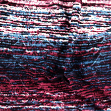 Load image into Gallery viewer, Blue-Pink Stripes Design Single Span Jacquard Printed Fabric by the Yard