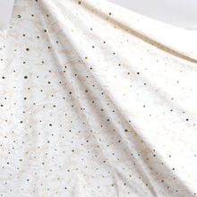 Load image into Gallery viewer, 58-60" 2-color Speckled Design Polyester Single Spandex Knit Jacquard Fabric with Spangles by the Yard