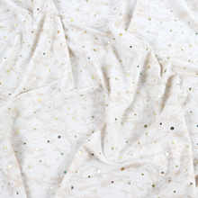 Load image into Gallery viewer, 58-60" 2-color Speckled Design Polyester Single Spandex Knit Jacquard Fabric with Spangles by the Yard