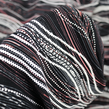 Load image into Gallery viewer, 2 Color 58/60" 200GSM Wave design ITY Knit Fabric with Puff by the Yard