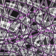 Load image into Gallery viewer, 58/60" 190GSM 5 Colors Check Pattern Printed Polyester/Single Spandex Knit Jacquard with Ebroidery Fabric by the Yard