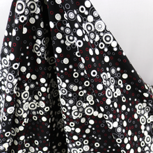 Load image into Gallery viewer, 58/60" 200GSM Bubble design Printed Polyester/Spandex ITY Knit Jersey Fabric with Puff by the Yard