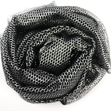 Load image into Gallery viewer, 56/58" Honey Comb Mesh High Foil Fabric by the Yard