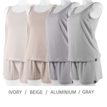 Load image into Gallery viewer, Tencel Modal Zipkok® Sleeveless Homewear Loungewear Comfortwear Easywear for Summer Set