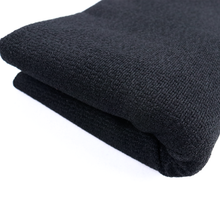 Load image into Gallery viewer, 58-60" 215GSM Polyester/Rayon/Spandex Black Stripe Mir Crezia Knit Fabric by the Yard