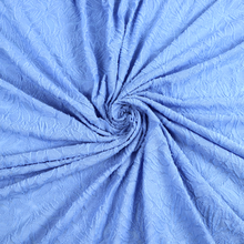 Load image into Gallery viewer, 3-COLOR 58/60" Poly Span Clip knit Jacquard Sheer Fabric by the Yard