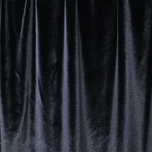 Load image into Gallery viewer, 57" 250GSM Purple&Black Polyester/Spandex Knit Velvet Fabric by the Yard