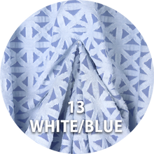 Load image into Gallery viewer, 20-COLOR 56/58" 115gsm Cotton/Poly/Span Clip Jacquard Single Knit Fabric by the Yard