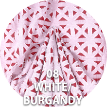 Load image into Gallery viewer, 20-COLOR 56/58" 115gsm Cotton/Poly/Span Clip Jacquard Single Knit Fabric by the Yard