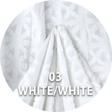 Load image into Gallery viewer, 20-COLOR 56/58" 115gsm Cotton/Poly/Span Clip Jacquard Single Knit Fabric by the Yard