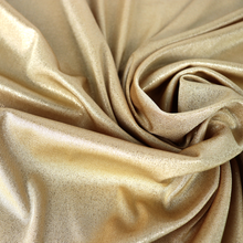Load image into Gallery viewer, 58/60" Poly Slinky P/D with Foil Stretch Knit Fabric by the Yard