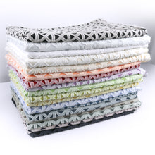 Load image into Gallery viewer, 20-COLOR 56/58" 115gsm Cotton/Poly/Span Clip Jacquard Single Knit Fabric by the Yard