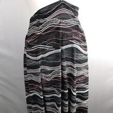 Load image into Gallery viewer, 2 Color 58/60" 200GSM Wave design ITY Knit Fabric with Puff by the Yard