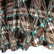 Load image into Gallery viewer, 58/60" 190GSM 5 Colors Check Pattern Printed Polyester/Single Spandex Knit Jacquard with Ebroidery Fabric by the Yard