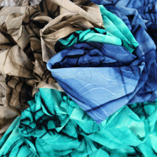 Load image into Gallery viewer, 3 Colors 58/60" 185GSM Smoke Design Printed Polyester/Spandex Knit Jacquard Stretchy Fabric by the Yard