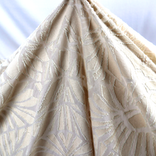 Load image into Gallery viewer, 5-COLOR 58/60" Geometry Patterned Cotton/Poly/Span Clip Jacquard Single Knit Fabric by the Yard