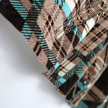 Load image into Gallery viewer, 58/60" 190GSM 5 Colors Check Pattern Printed Polyester/Single Spandex Knit Jacquard with Ebroidery Fabric by the Yard