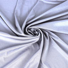 Load image into Gallery viewer, 58/60" Poly Slinky P/D with Foil Stretch Knit Fabric by the Yard