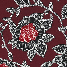 Load image into Gallery viewer, Flower Pattern Printed Polyester/Spandex ITY Knit Fabric with Puff by the Yard, 58-60", 200GSM