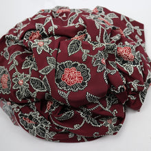 Load image into Gallery viewer, Flower Pattern Printed Polyester/Spandex ITY Knit Fabric with Puff by the Yard, 58-60", 200GSM