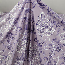Load image into Gallery viewer, Flower Line Polyester/Spandex ITY Knit Fabric with Puff by the Yard, 58-60", 200GSM