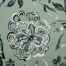 Load image into Gallery viewer, Flower Line Polyester/Spandex ITY Knit Fabric with Puff by the Yard, 58-60", 200GSM