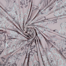 Load image into Gallery viewer, Flower Line Polyester/Spandex ITY Knit Fabric with Puff by the Yard, 58-60", 200GSM