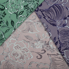 Load image into Gallery viewer, Flower Line Polyester/Spandex ITY Knit Fabric with Puff by the Yard, 58-60", 200GSM