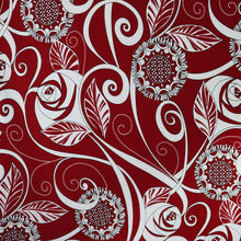 Load image into Gallery viewer, 58/60" 200GSM Flower with Leaves Pattern ITY Knit Fabric with Puff by the Yard