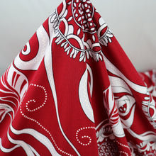 Load image into Gallery viewer, 58/60" 200GSM Flower with Leaves Pattern ITY Knit Fabric with Puff by the Yard