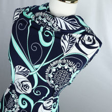 Load image into Gallery viewer, 58/60" 200GSM Flower with Leaves Pattern ITY Knit Fabric with Puff by the Yard